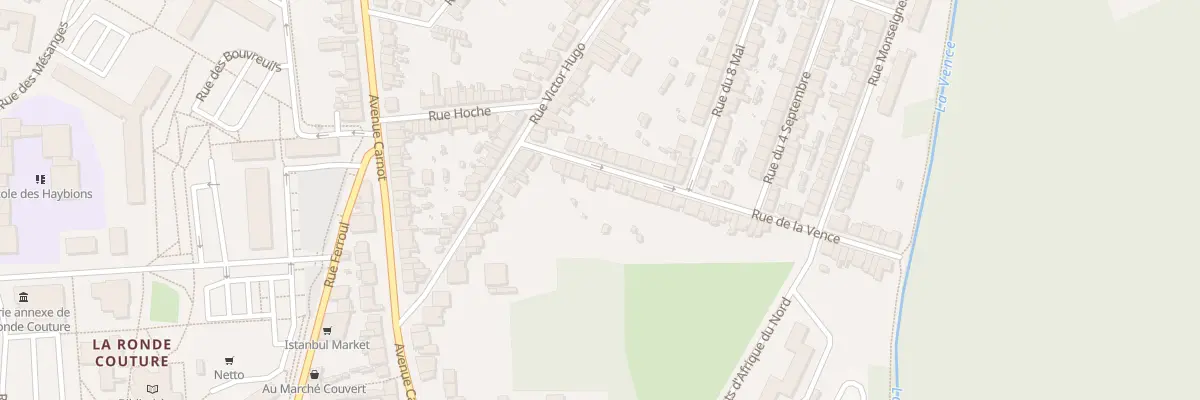 Plan du 73 Rue de la Vence à Charleville-Mézières