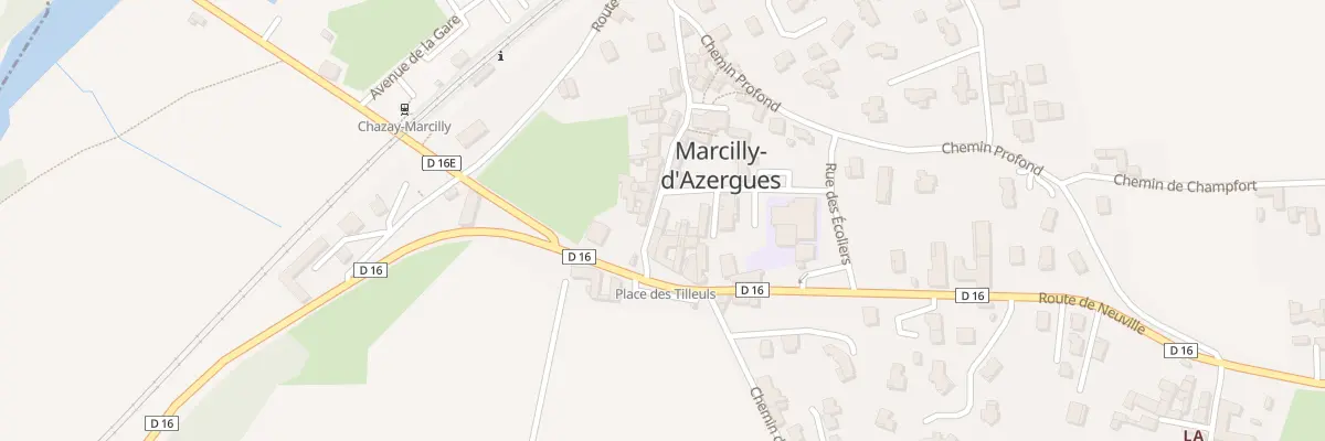 Plan du 38 Rue de l’Église à Marcilly-d’Azergues