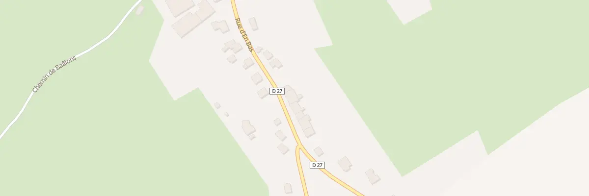 Plan du 10 Rue d’En Bas à Villers-le-Tilleul