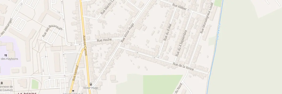Plan du 48 Rue de la Vence à Charleville-Mézières