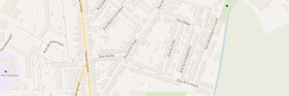 Plan du 105 Rue Victor Hugo à Charleville-Mézières