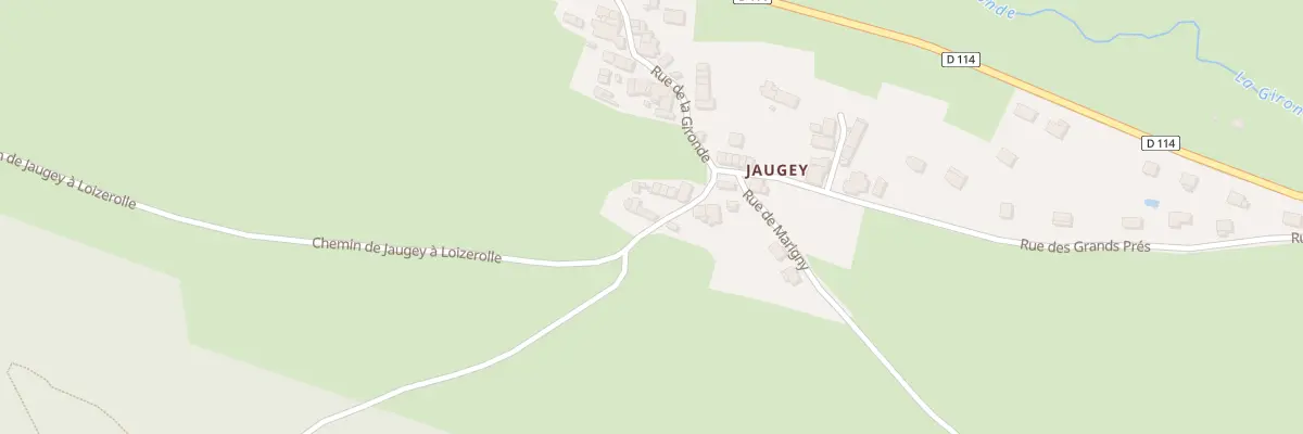 Plan du 12 Rue de Châteauneuf à Barbirey-sur-Ouche