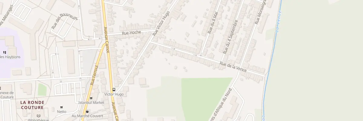 Plan du 65 Rue de la Vence à Charleville-Mézières