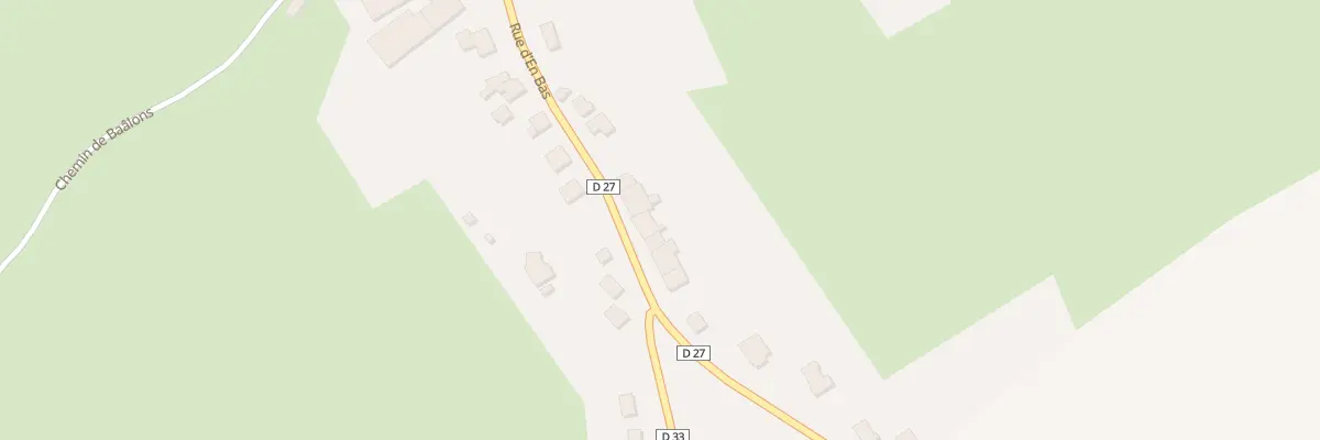 Plan du 12 Rue d’En Bas à Villers-le-Tilleul