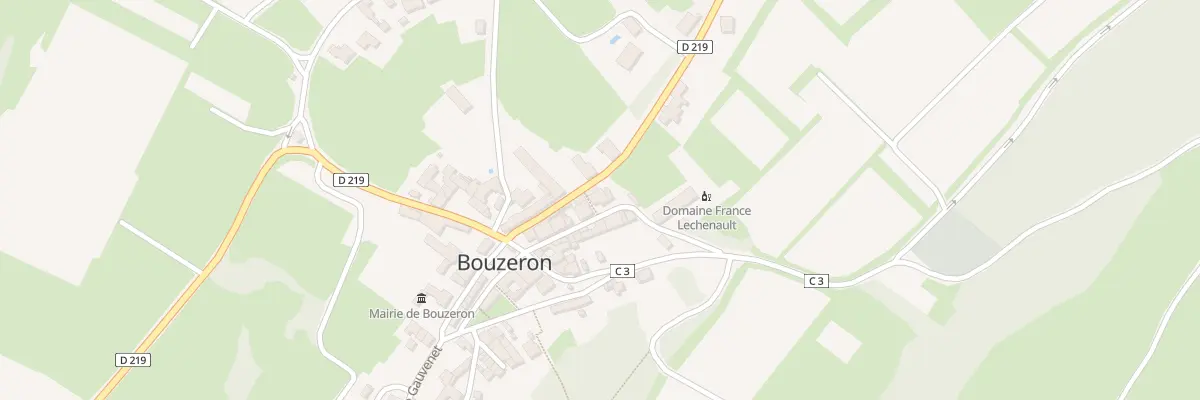 Plan du 7 Rue des Dames à Bouzeron