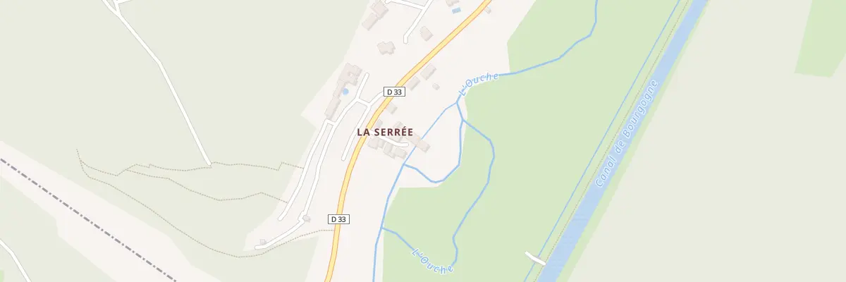 Plan du 9A La Serrée à Saint-Victor-sur-Ouche