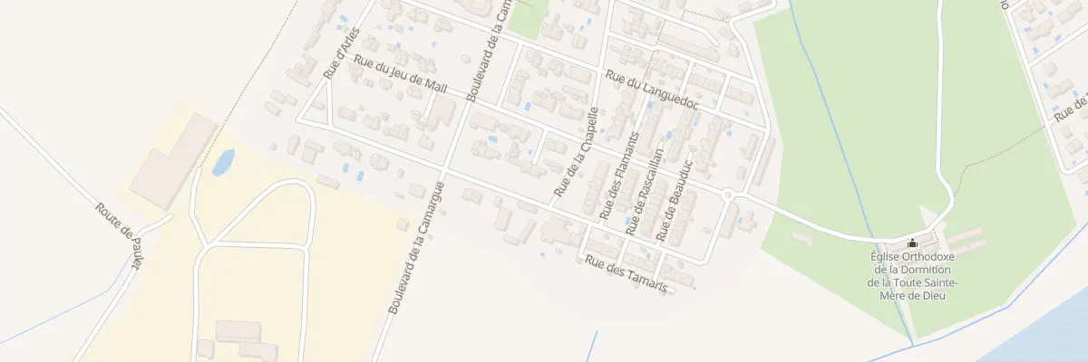 Plan du 21 Rue du Jeu du Mail Salin à Arles