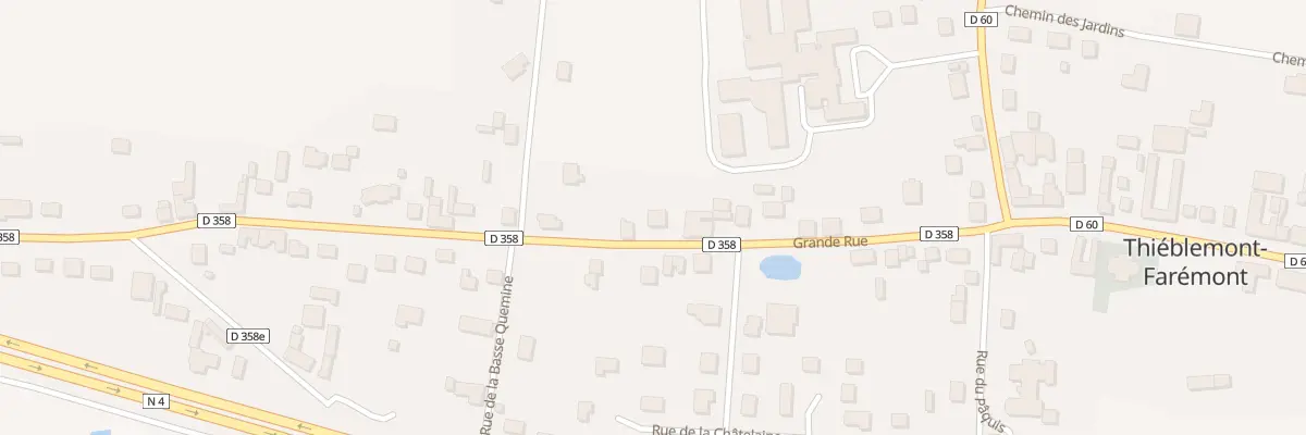 Plan du 66 Gr Grande Rue à Thiéblemont-Farémont