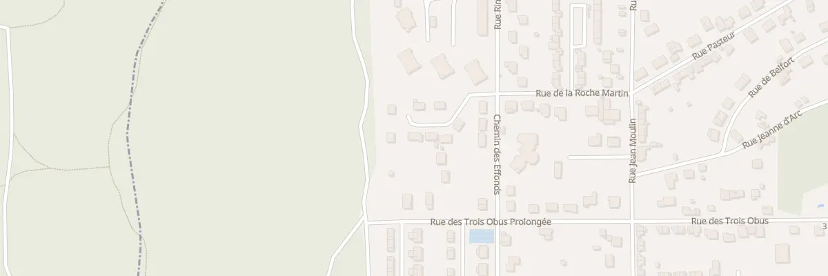 Plan du 7 Rue de la Roche Martin à Nouzonville
