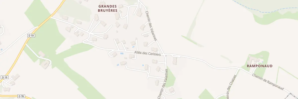 Plan du 18 All des Cerisiers à La Chapelle-Villars