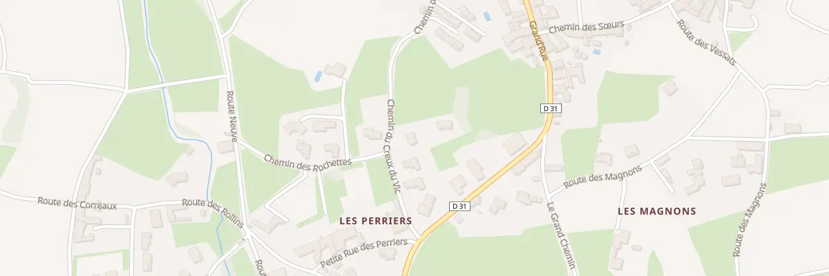 Plan du 345 Che du Creux du Vic à Leynes