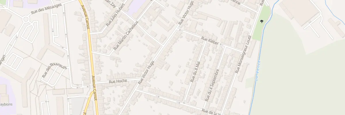 Plan du 91 Rue Victor Hugo à Charleville-Mézières
