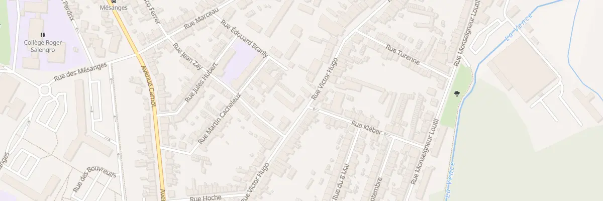 Plan du 56 Rue Victor Hugo à Charleville-Mézières