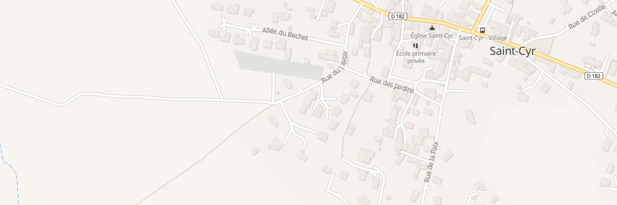 Plan du 37 Rue du Lavoir à Saint-Cyr