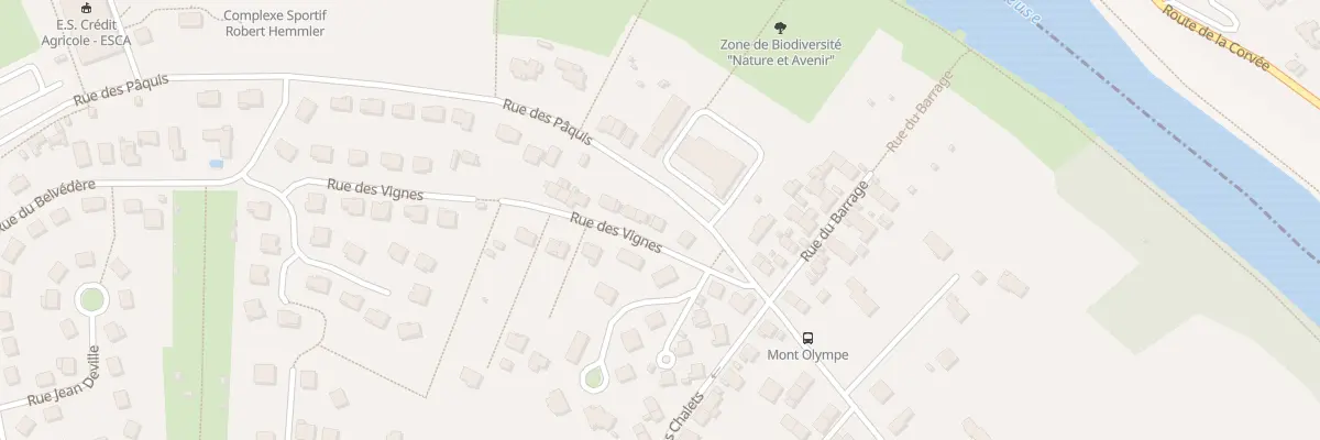 Plan du 75B Rue des Paquis à Charleville-Mézières