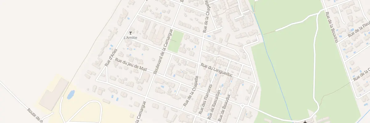 Plan du 15A Rue du Languedoc Salin à Arles