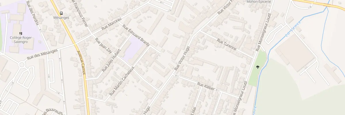 Plan du 50 Rue Victor Hugo à Charleville-Mézières