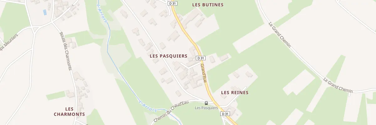 Plan du 36 Imp des Pasquiers à Leynes