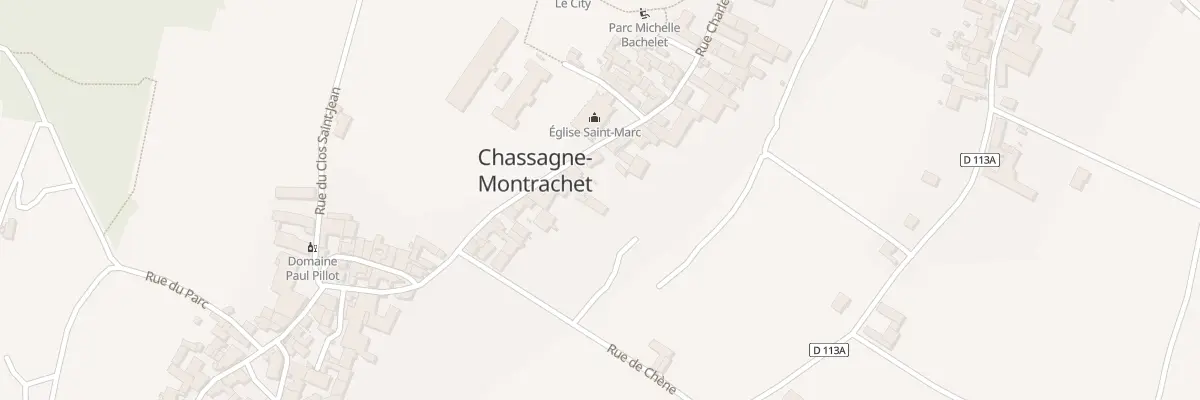 Plan du 6 Pl de l’Eglise à Chassagne-Montrachet