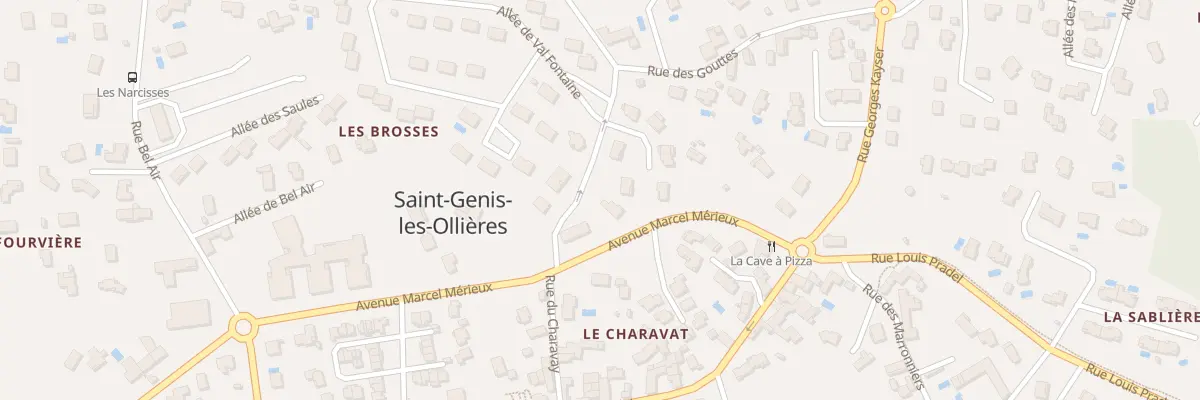 Plan du 17 Rue des Gouttes à Saint-Genis-les-Ollières