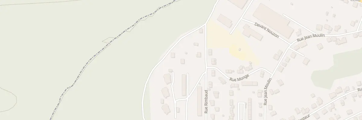 Plan du 8 Rue Rimbaud à Nouzonville