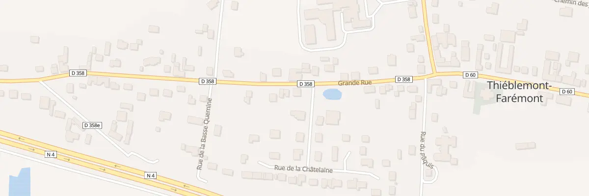 Plan du 41 Gr Grande Rue à Thiéblemont-Farémont