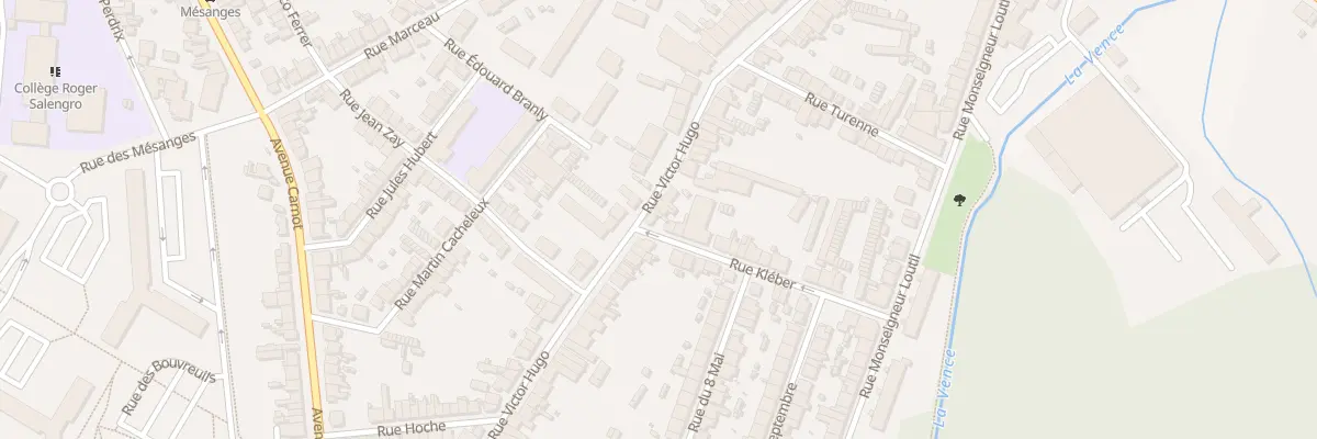Plan du 71 Rue Victor Hugo à Charleville-Mézières
