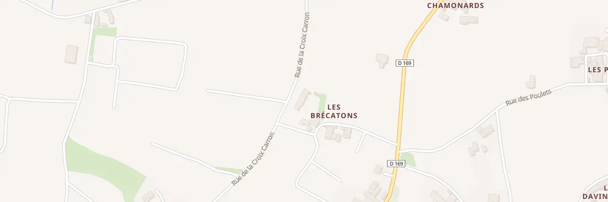 Plan du 190 Rue des Brecatons à Saint-Amour-Bellevue