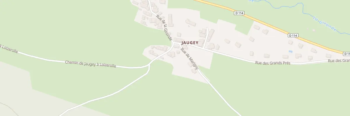 Plan du 1 Rue de Châteauneuf à Barbirey-sur-Ouche
