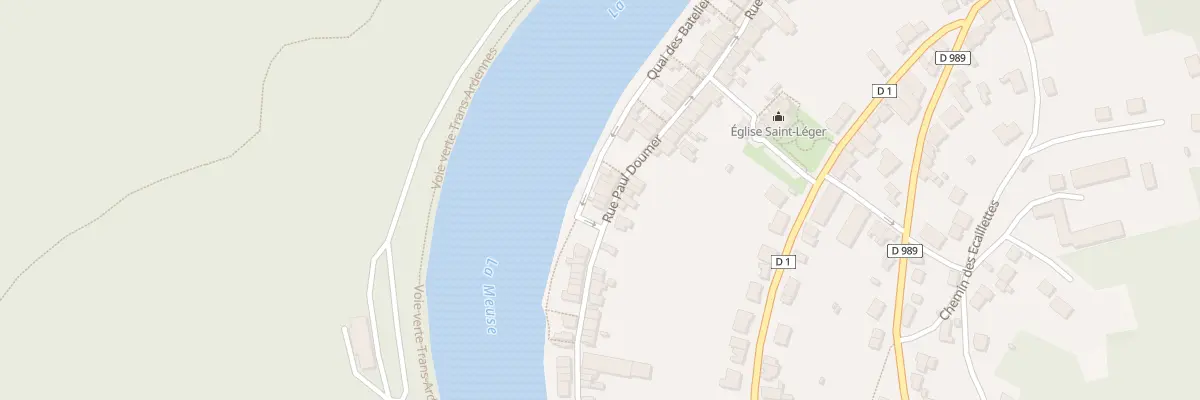 Plan du 114 Rue Paul Doumer à Monthermé