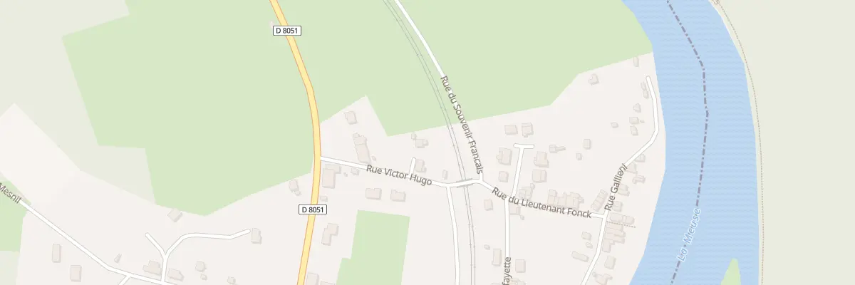 Plan du 3 Rue Victor Hugo à Fépin