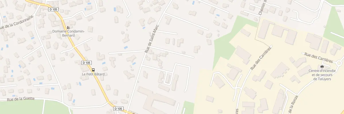 Plan du 128 Rue Saint Marc à Taluyers