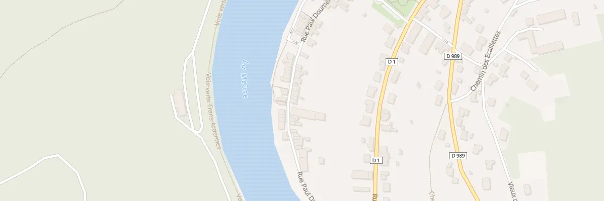 Plan du 151 Rue Paul Doumer à Monthermé