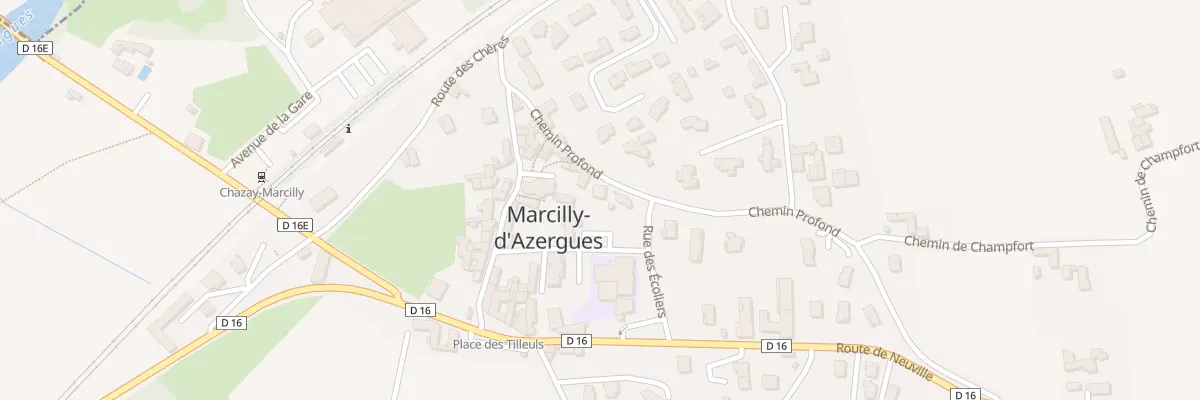 Plan du 122 Che Profond à Marcilly-d’Azergues