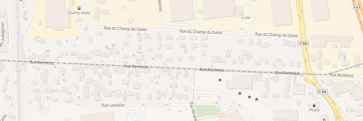 Plan du 438 Rue Berthelot à Arnas