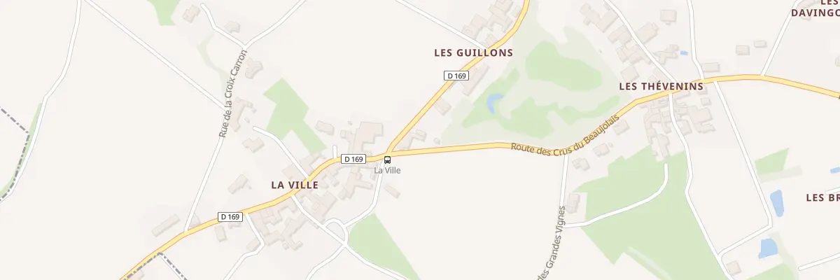 Plan du 1776 Rte des Crus du Beaujolais à Saint-Amour-Bellevue