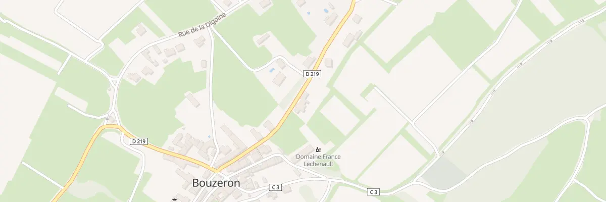 Plan du 10 Rue Sadi Carnot à Bouzeron