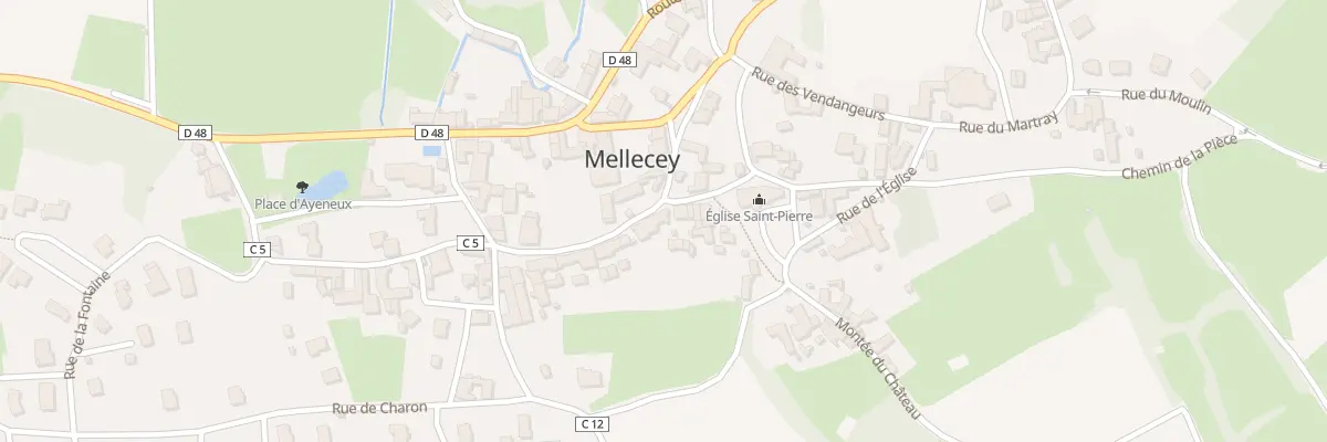 Plan du 5099 Rue du 19 Mars 1962 à Mellecey