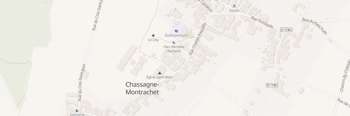 Plan du 19 Rue Charles Paquelin à Chassagne-Montrachet