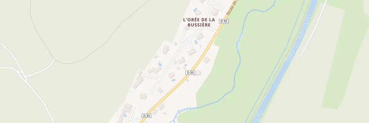 Plan du 5 Rue l’Oree de la Bussiere à Saint-Victor-sur-Ouche