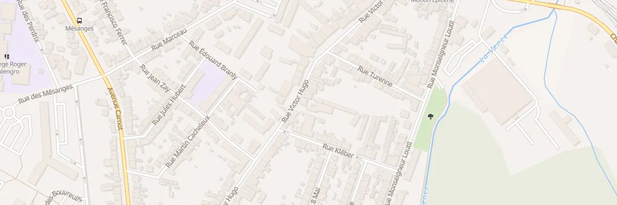 Plan du 61 Rue Victor Hugo à Charleville-Mézières