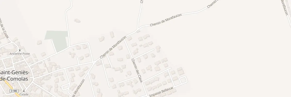 Plan du 65 Imp des Peupliers à Saint-Geniès-de-Comolas