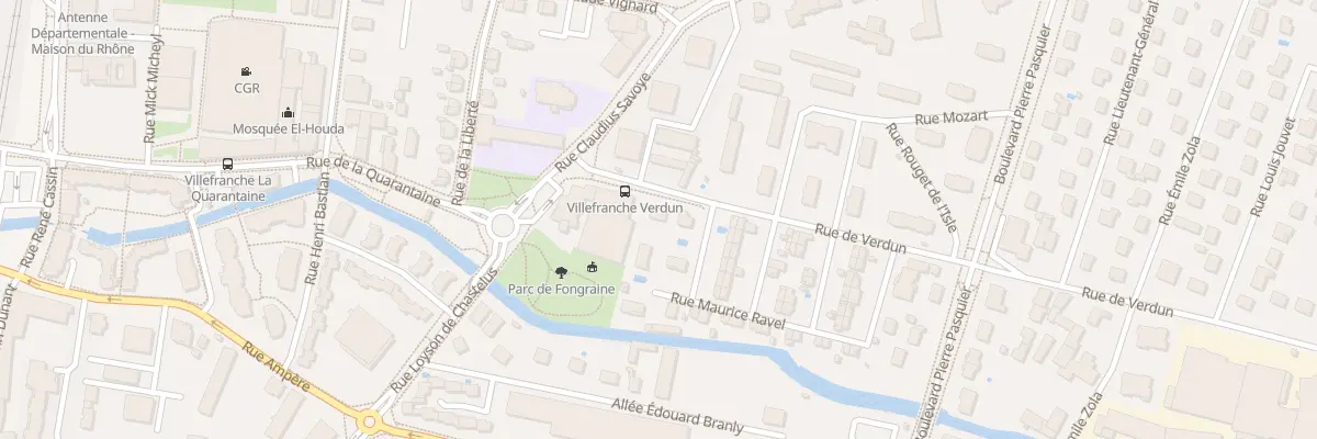 Plan du 78 Rue de Verdun à Villefranche-sur-Saône