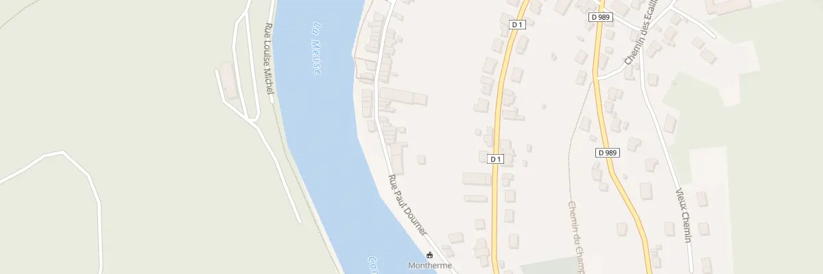 Plan du 173 Rue Paul Doumer à Monthermé