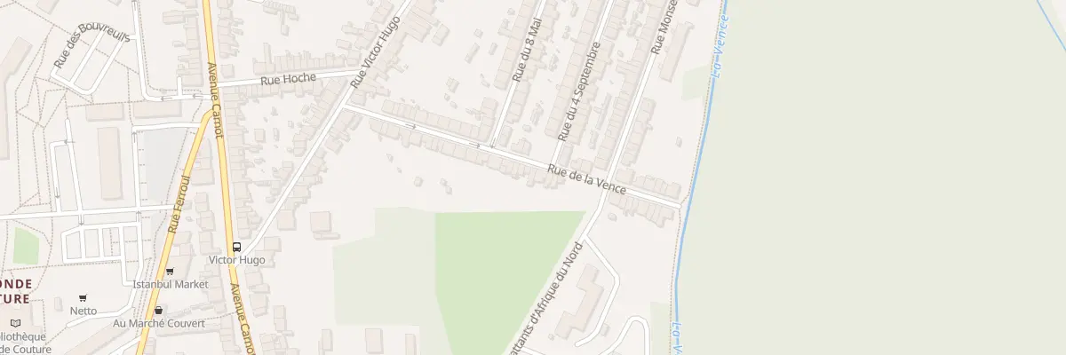 Plan du 35 Rue de la Vence à Charleville-Mézières