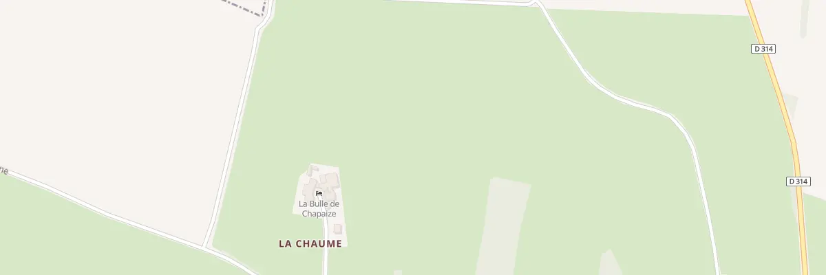 Plan du 5006 La Chaume à Chapaize