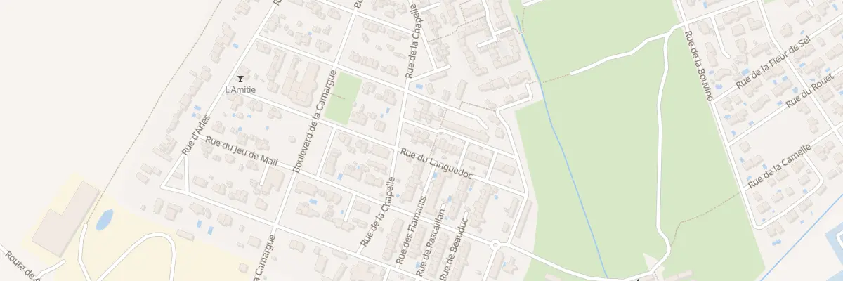 Plan du 18 Rue du Languedoc Salin à Arles