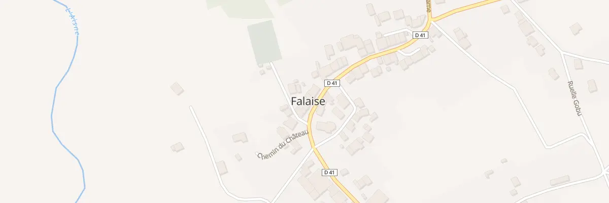 Plan du 80 Rue Notre Dame à Falaise