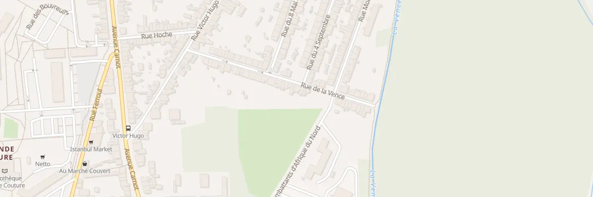 Plan du 37 Rue de la Vence à Charleville-Mézières