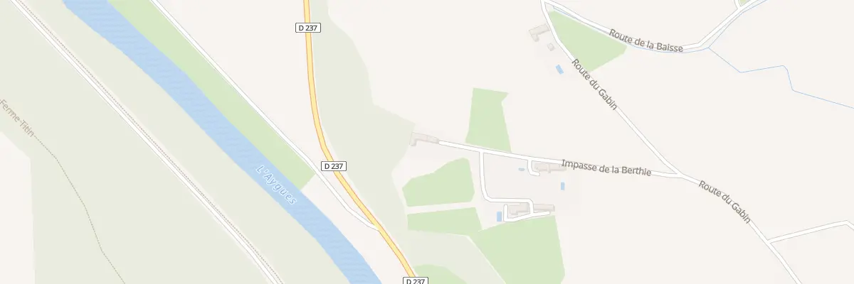 Plan du 5047 Les Cabanes à Caderousse